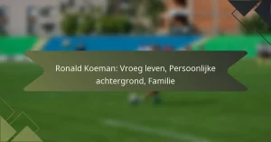 Ronald Koeman: Vroeg leven, Persoonlijke achtergrond, Familie